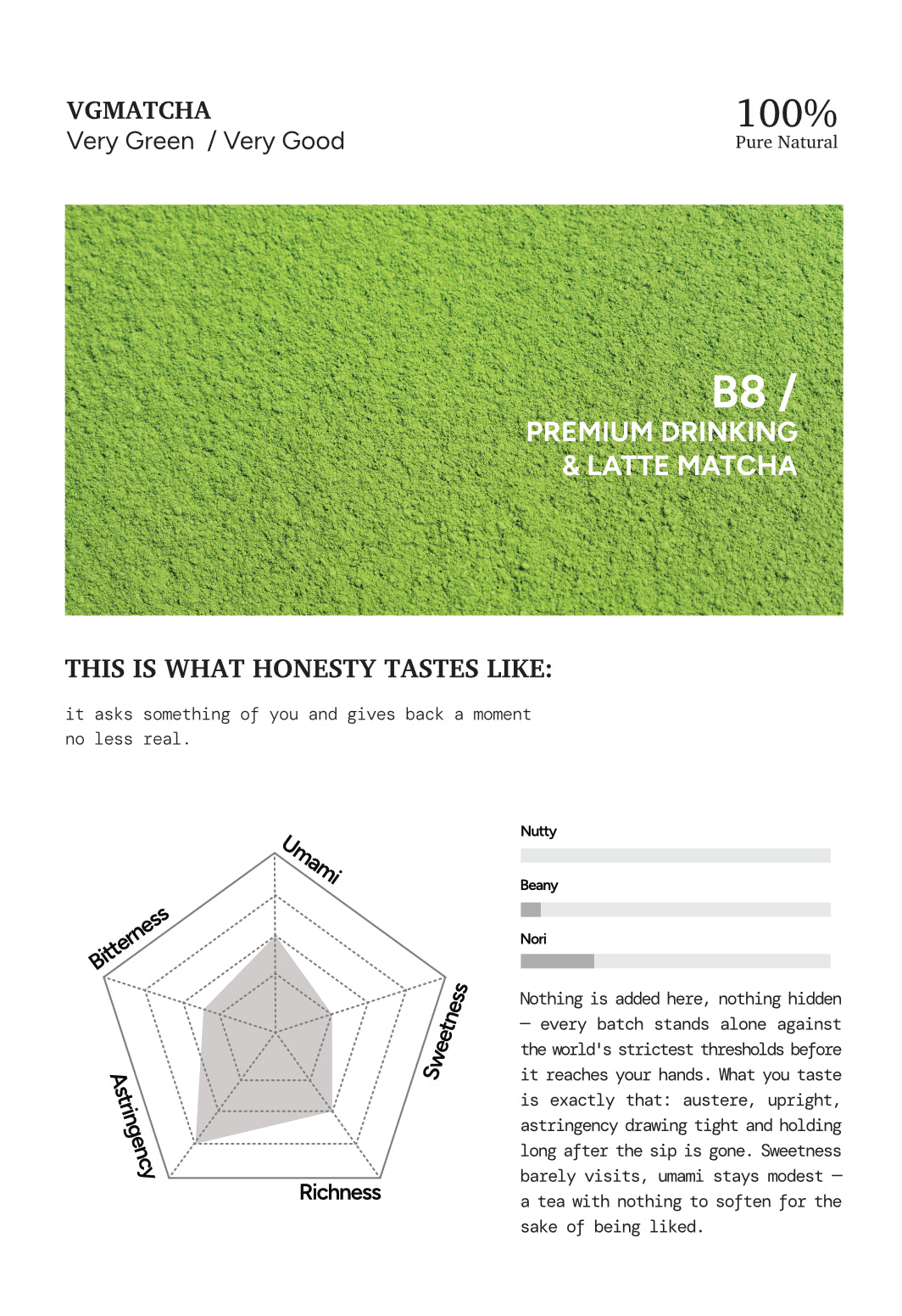 B8 Matcha