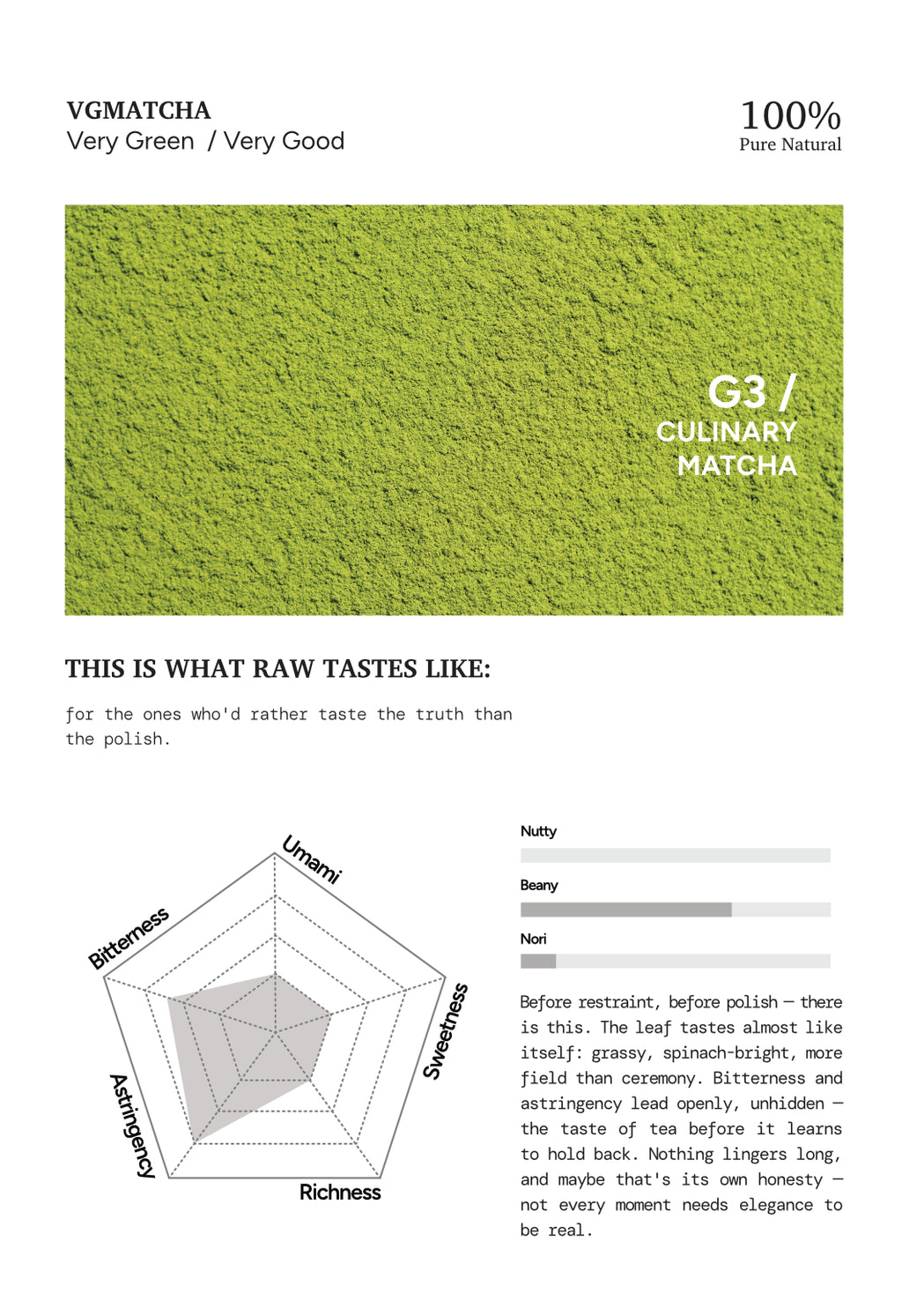 G3 Matcha