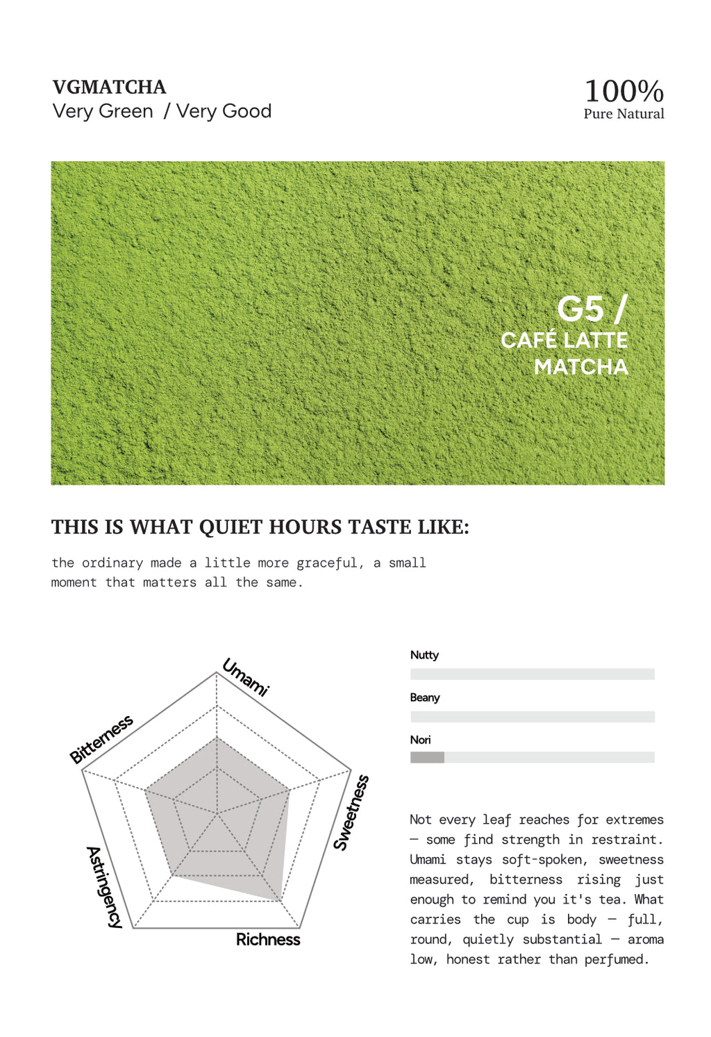 G5 Matcha