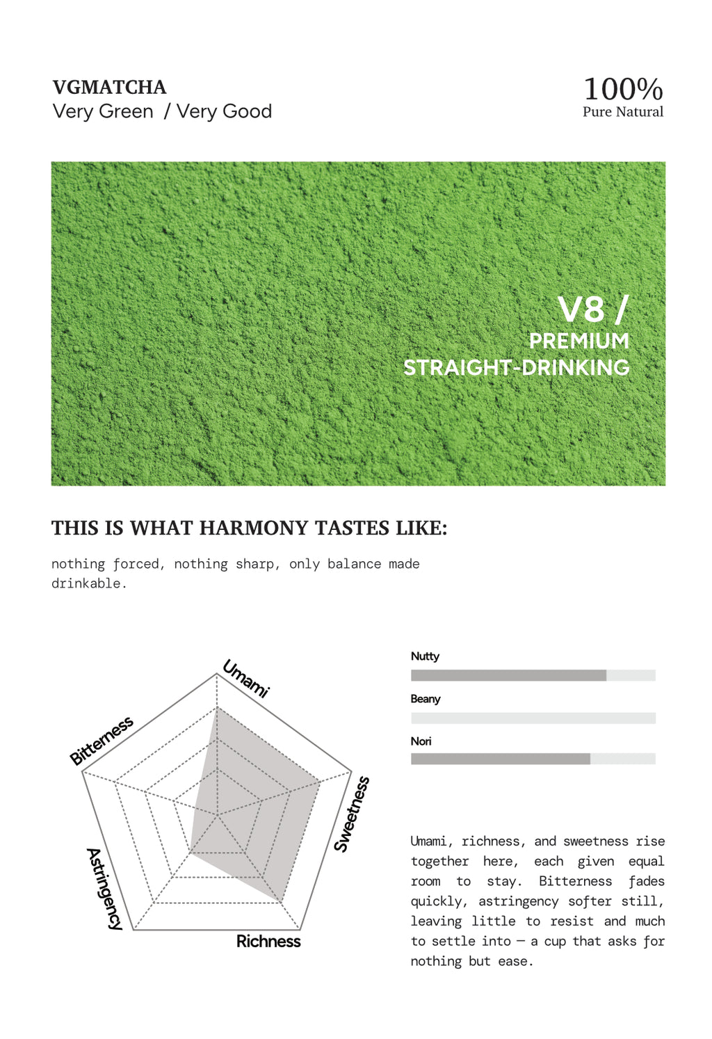 V8 Matcha